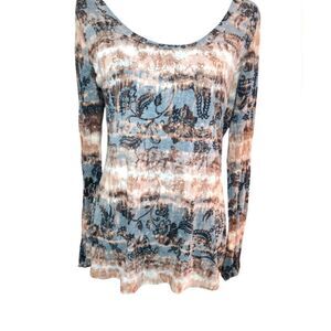 Maurices Sheer Long Sleeve Size L